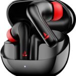 Boat Airdopes 131 Pro Buds W/ In Ear Detection, 4 Mics Enx Tech & 40 Hrs Playback Bluetooth(Active Black, True Wireless)