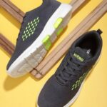 Koburg Jauvie Sport Shoes | Memory Foam Insole | Durable Sports Shoes Kg-105 Running Shoes For Men(Grey , 7)