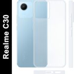 Flipkart Smartbuy Back Cover For Realme C30(Transparent, Silicon)