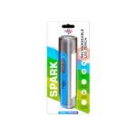 Nippo Spark Rechargeable 1W Led Torch With 1.5 W Side Light| 600 Mah Lithium-Ion Battery With 1.5 Hrs Back Up |B Type | Blue