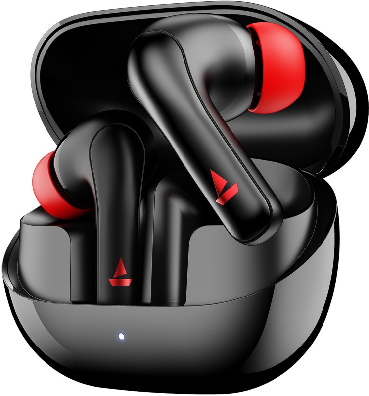 Boat Airdopes 131 Pro Buds W/ In Ear Detection, 4 Mics Enx Tech & 40 Hrs Playback Bluetooth(Active Black, True Wireless)