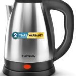 Longway Kestro 1500 W With Stainless Steel Body For Boiling, Making Tea, Coffee, Soup Electric Kettle(1.5 L, Silver)