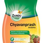 Zandu Chyawanprash Avaleha- 900G | Improves Respiratory And Digestive Health, Boosts Strength And Stamina, 2X Immunity | Enriched With 39 Vital Ayurvedic Herbs Like Amla, Asvagandha,