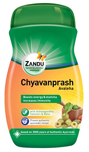 Zandu Chyawanprash Avaleha- 900G | Improves Respiratory And Digestive Health, Boosts Strength And Stamina, 2X Immunity | Enriched With 39 Vital Ayurvedic Herbs Like Amla, Asvagandha,