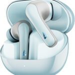 Boat Airdopes 131 Pro Buds W/ In Ear Detection, 4 Mics Enx Tech & 40 Hrs Playback Bluetooth(Slate Blue, True Wireless)