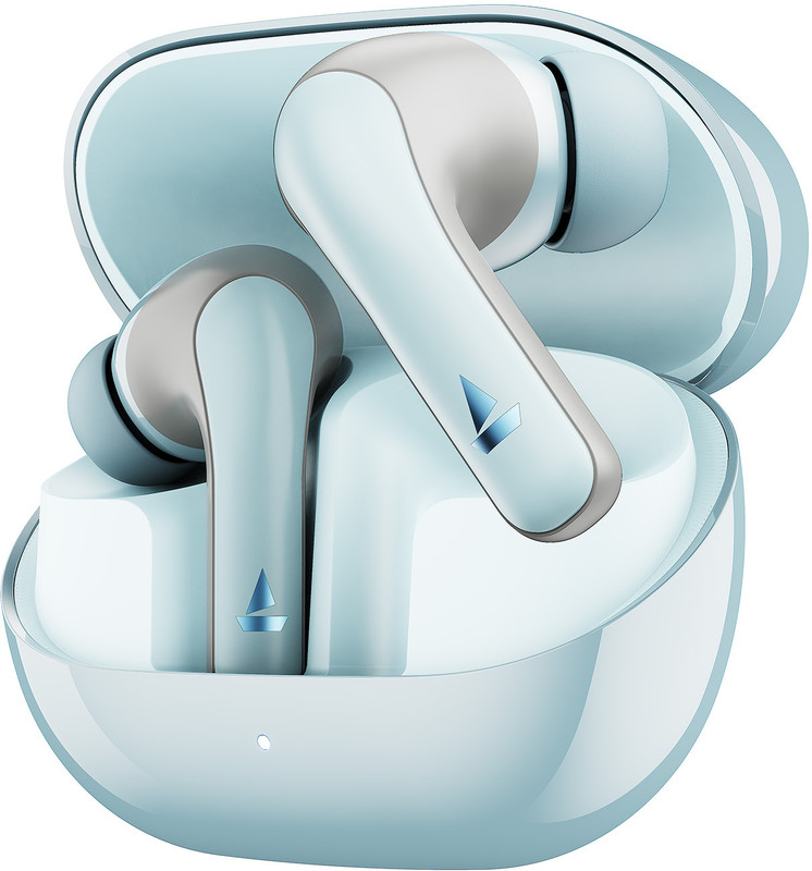 Boat Airdopes 131 Pro Buds W/ In Ear Detection, 4 Mics Enx Tech & 40 Hrs Playback Bluetooth(Slate Blue, True Wireless)