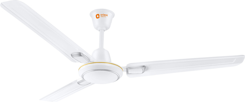 Orient Electric Ujala Air Deco 1 Star 1200 Mm 3 Blade Ceiling Fan(Ultra High Speed | White | Pack Of 1)