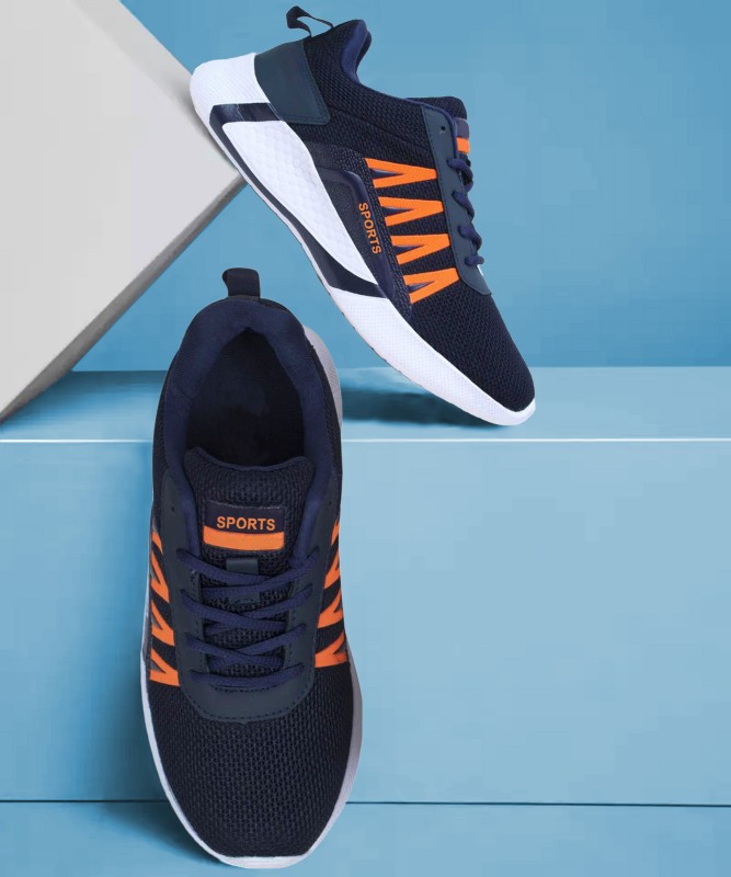 World Wear Footwear Exclusive Affordable Collection Of Trendy & Stylish Sports Shoes Running Shoes For Men(Blue , 8)