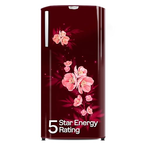 Godrej 180 L 5 Star Turbo Cooling Technology, 24 Days Farm Freshness Direct Cool Single Door Refrigerator (Rd Edgeneo 207E Thf Mp Wn, Maple Wine)