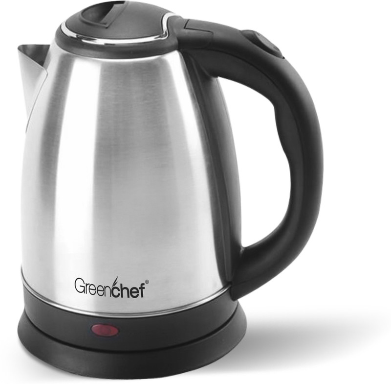 Greenchef Ss Electric Kettle Electric Kettle(1.5 L, Silver & Black)