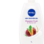 Nivea Passion Fruit & Monoi Oil Body Wash For Lasting Fragrance & Healthy Skin | 1L(1 L)