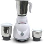 Fabiano Tulip 500 W Mixer Grinder(Fab-Mg-03 | 3 Jars | White, Grey)
