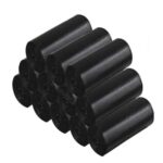 Innovista Polyethylene Premium Garbage Bags 180 Pcs – Medium Size 19 X 21 Inches|Leakproof|Odour Free|Strong Garbage Bags Medium Size – Pack Of 6|30 Pieces Each, Black