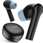 Mivi Duopods D4 Tws,Rich Bass,50H Playtime,Ai Enc,Low Latency,13Mm,5.3 Bt Bluetooth(Black, True Wireless)