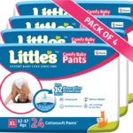 Little’S Comfy Baby Pants Diapers With Wetness Indicator And 12 Hours Absorption | Monthly Pack | Extra Large – Xl(96 Pieces)