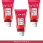 Lakmé Blush & Glow Strawberry Freshness Face Wash(300 G)