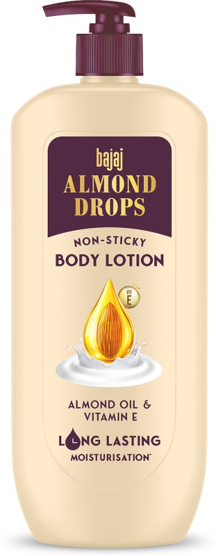 Bajaj Almond Drops Non-Sticky Body Lotion – 610Ml(610 Ml)