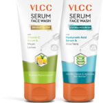 Vlcc Vitamin C & Meyer Lemon Serum Facewash For Pigmentation & Free Hyaluronic Acid & Aloe Vera Face Wash(300 Ml)