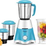 Skystar Supreme Elegant 750 W Juicer Mixer Grinder(Supreme Elegant | 4 Jars | White Blue)