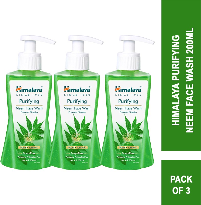 Himalaya Purifying | Prevents Pimple | Neem | Turmeric Face Wash(600 Ml)