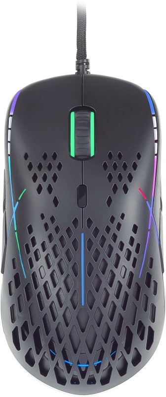 Cosmic Byte Zero-G Wired Optical Gaming Mouse(Usb 2.0, Black)