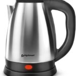 Digismart Mark-1 2000 Watts | Stainless Steel | Automatic Cut-Off | Used To Boil Water Electric Kettle(2 L, Black, Silver)