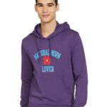 Levi’S Men’S Cotton Neck Hooded Regular Fit Sweatshirt (17096-0092_Loganberry Purple_Small)