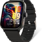 Cellecor Aqua 1.83″ Hd Display | 600 Nits | Bt-Calling | Ai Voice | Ip68 Waterresistant Smartwatch(Black Strap, Free Size)
