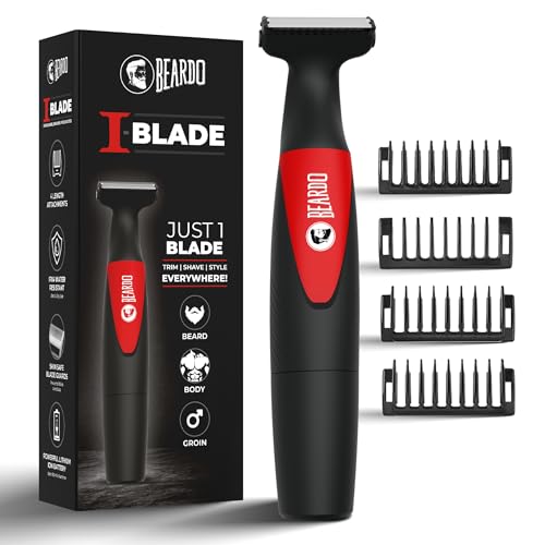 Beardo I Blade Trimmer For Men | No Nicks And Cuts | Electric Shaver With Powerful Motor | Perfect For Different Beard Styles For Gen Z | Multiple Length Settings