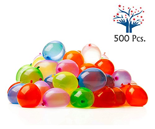 Amfin® (Pack Of 500) Non Toxic Holi Water Balloons For Kids – Multicolor