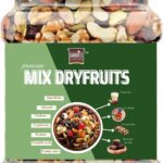 Grannys Dryfruits Healthy Nutmix|Fitness Trail Mix| Mixed Dryfruits |Premium Nutmix(500 Grams) Almonds, Cashews, Cranberries, Amla, Walnuts, Kiwi, Kernels(500 G)