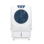 Bajaj Shield Series Arteon 55L Desert Air Cooler For Home|Dual Side Water Inlet|Inverter Ready|Anti-Bacterial Honeycomb Pad|60Ft Air Throw|Ice Chamber|3-Yr Product 3-Yr Pump 1-Yr Motor Warranty【White】