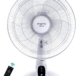 Kuhl Inspira T1 400Mm Power Savingfan|Touchscreen Control Panel|Tilt Swivel Function 400 Mm 5 Blade Table Fan(White | Pack Of 1)