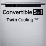 Samsung 322 L Frost Free Double Door 2 Star Convertible Refrigerator(Elegant Inox, Rt37C4522S8/Hl)