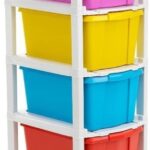 Pinkwhale 6 Compartments Plastic Modular Drawer(Multicolor)