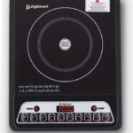 Digismart 2000 W Induction Cooktop Push Button(Black, Induction Cooktop Indian Menu Option Automatic Power & Temperature Adjustment)