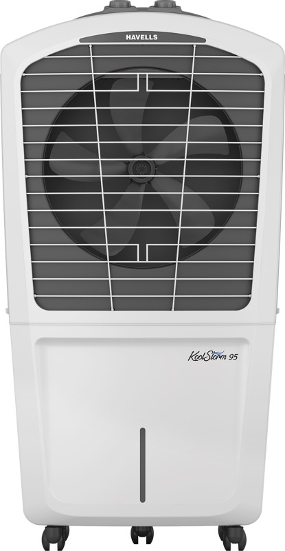 Havells 95 L Desert Air Cooler(Grey, White, Koolstorm 95)