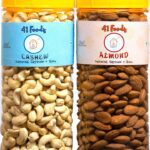 41 Foods Dry Fruits Combo Pack Of | Kaju Badam 500 Gm Cashews, Almonds(2 X 250 G)