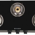 Faber Savoy 3Bb Ss Glass Manual Gas Stove(3 Burners)