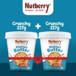 Nutberry Peanut Butter Crunchy 227Gm X 2 (Combo Pack)(227 G, Pack Of 2)