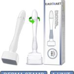 Easymart Derma Stamp Adjustable 0~3Mm 100 Microneedles- For Hair, Beard Growth, Skin Care(20 G)
