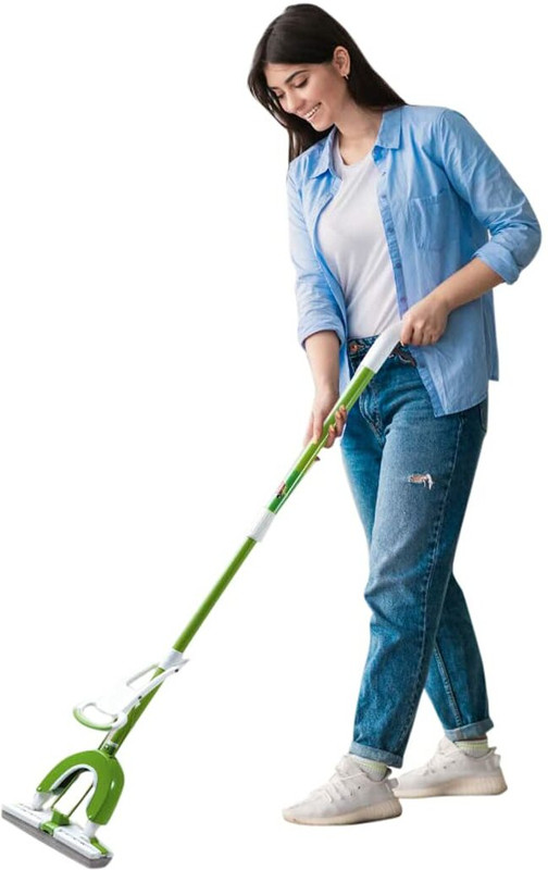 Scotch-Brite Butterfly Mop|With Squeezing Mechanism (1 Unit) Sponge Mop(Green 118 Cm)