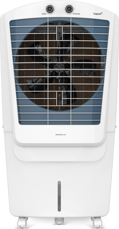 Livpure 100 L Desert Air Cooler(White&Blue, Liv-Aerofrost-100L)