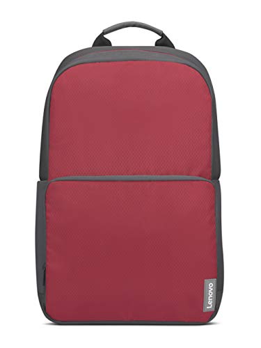Lenovo 39.63Cm (15.6″) Executive Red Backpack; Made In India, Water-Resistant; Travel, School, Office Friendly; Vented & Well-Padded Back Panel With Luggage Strap; Padded Adjustable Shoulder Straps