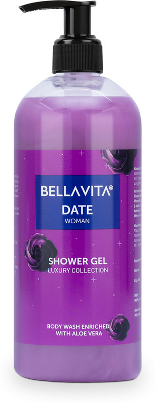 Bellavita Date Woman Body Wash|With Fruity & Woody Notes, Helps In Moisturising Skin|(500 Ml)