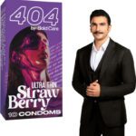 Bold Care 404 Ultra Thin Strawberry Flavored Condoms Condom(10 Sheets)