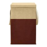 Perpetual 75Liter Laundry Basket Holder With Handling And Lid