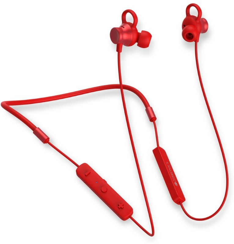 Zebronics Zeb-Yoga 101 Bluetooth(Red, In The Ear)