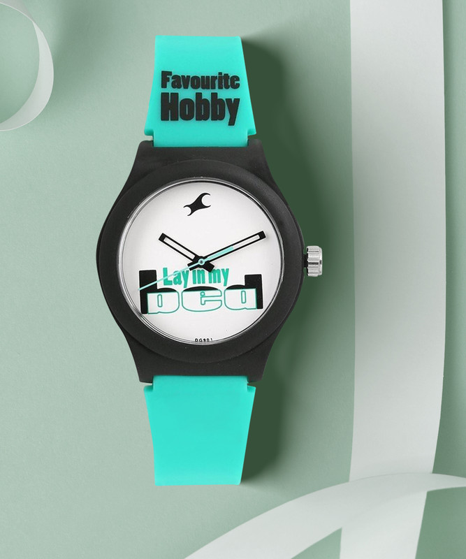 Fastrack 38037Pp11 Tees Lazy Analog Watch  – For Men & Women