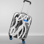 Skybags Stroke 55 – Hardbody Trolley Bag Cabin Suitcase 8 Wheels – 22 Inch